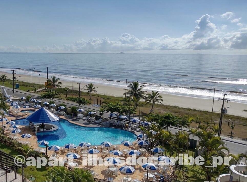 מטיניוס Apto Cond Ilhas Do Caribe - Pr - Beira Mar מראה חיצוני תמונה