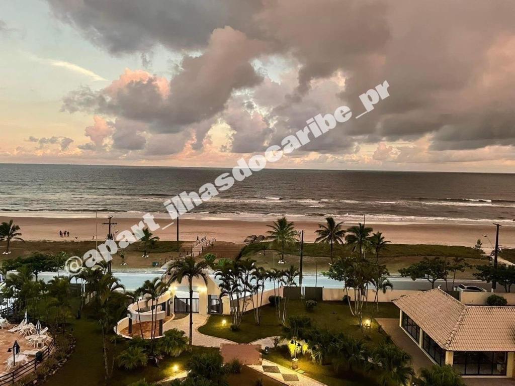 מטיניוס Apto Cond Ilhas Do Caribe - Pr - Beira Mar מראה חיצוני תמונה