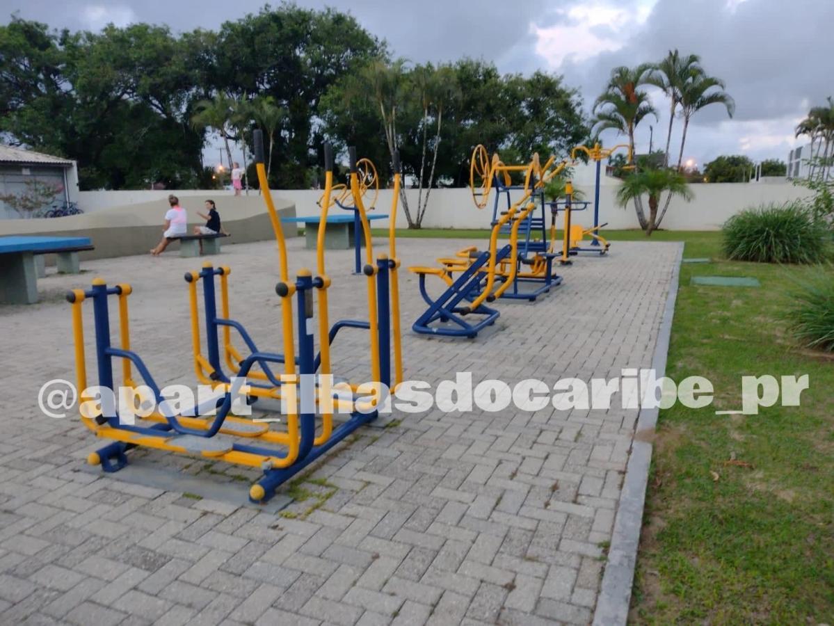 מטיניוס Apto Cond Ilhas Do Caribe - Pr - Beira Mar מראה חיצוני תמונה
